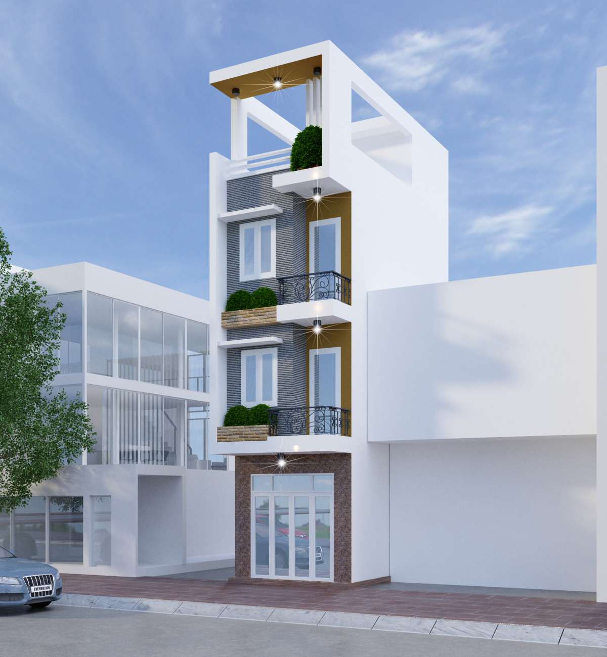 Bán nhà Khu Phố Tây Nha Trang. 0914649767
