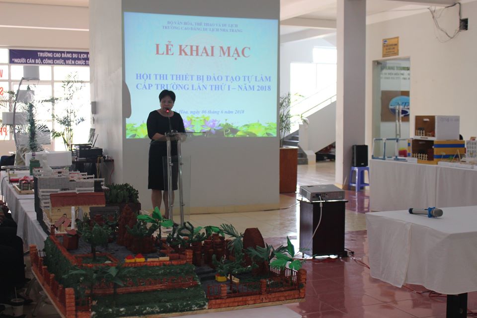 Trường Cao đẳng Du lịch Nha Trang tổ chức khai mạc 